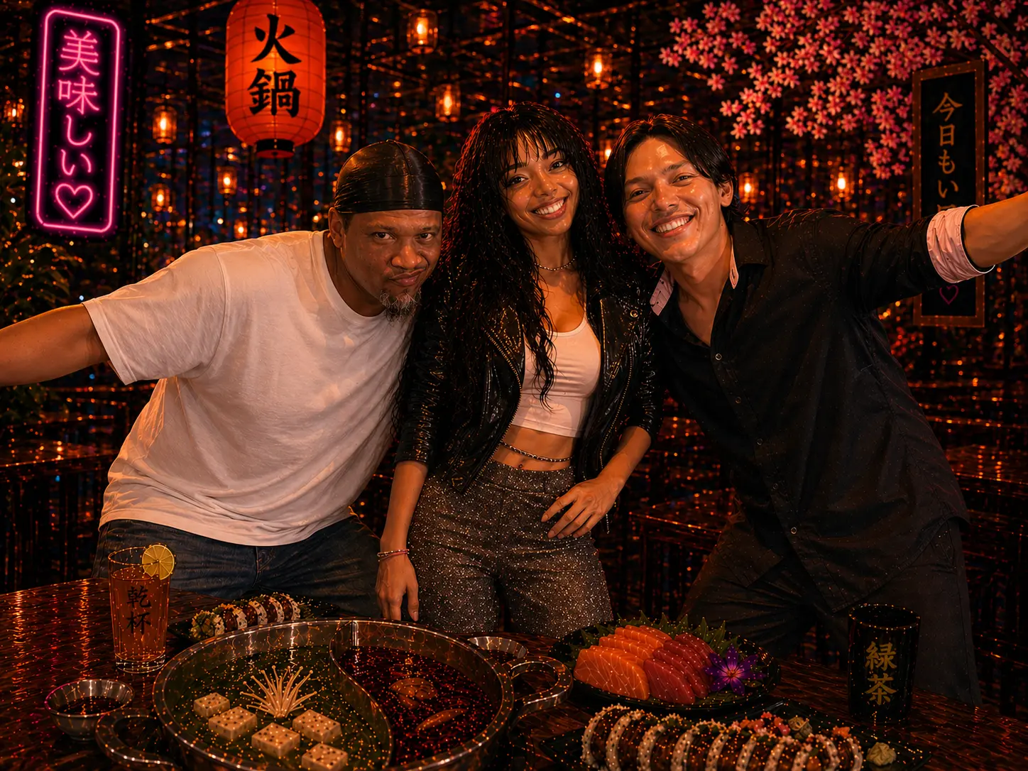 Tony, Jazmine and Tim