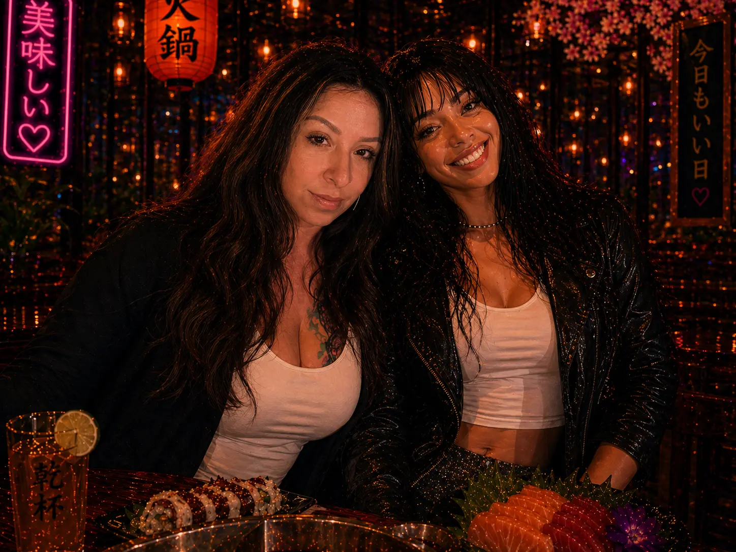 Michelle and Jazmine